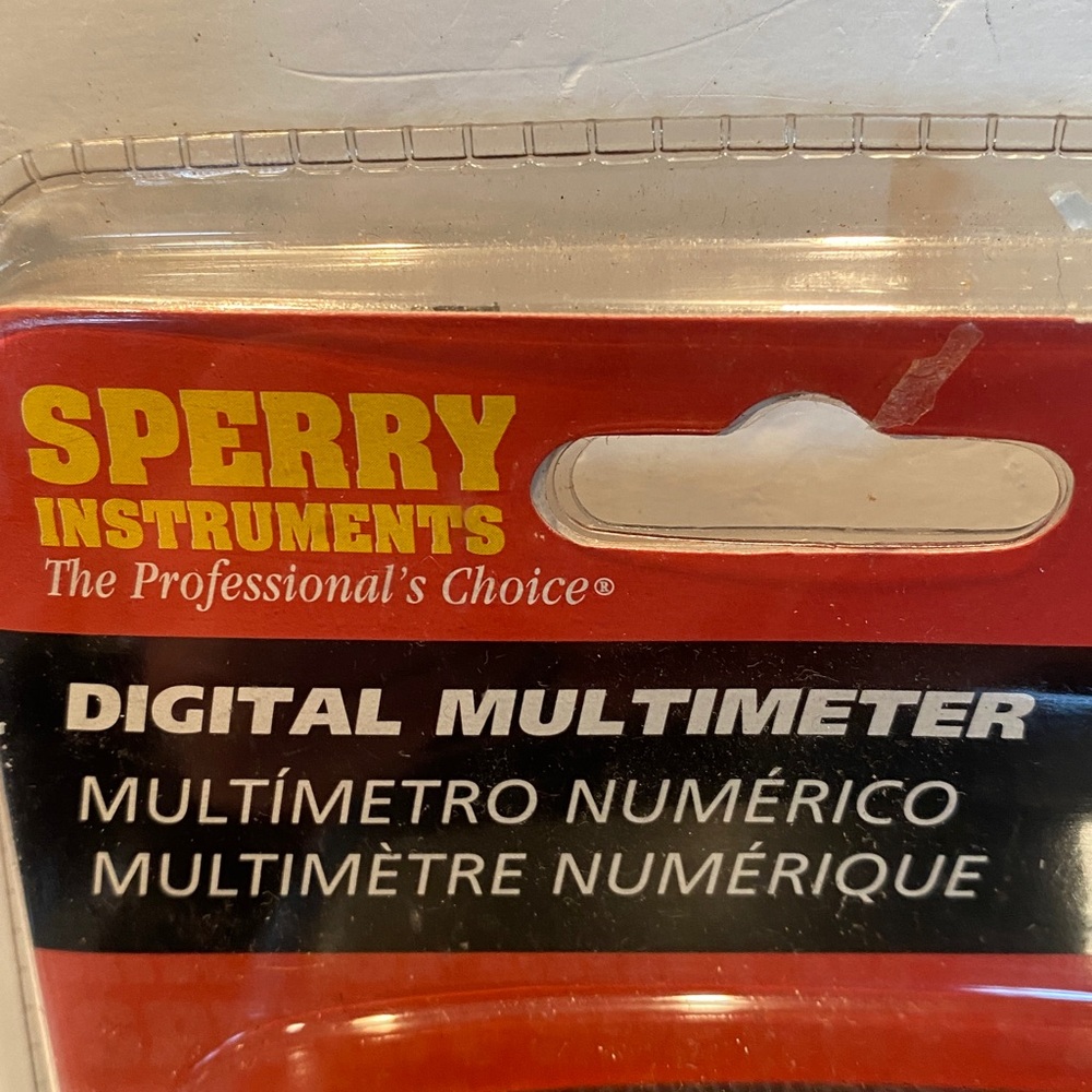 NIP Sperry Instruments Digital Multimeter #DM6450 - Picture 2 of 7